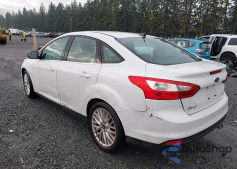2012 Ford Focus Sel z USA, uszkodzony, nr VIN 1FAHP3H23CL285405